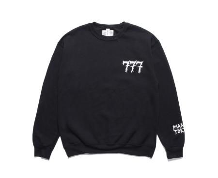 WACKO MARIA NECK FACE CREW NECK SWEAT