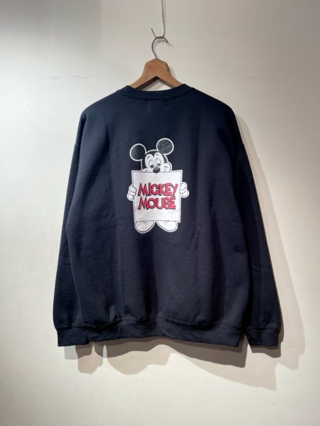 TONY TAIZSUN (トニータイズサン) TONY MICKY CREW SWEAT(ミッキークルースェット) BLACK