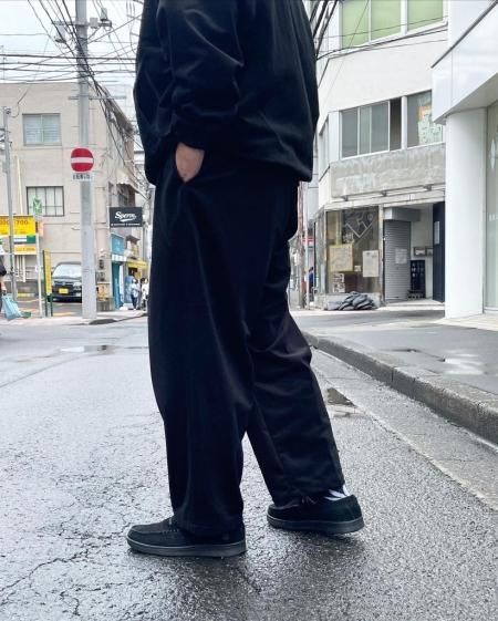 COOTIE Corduroy 2 Tuck Easy Pants Blackカラーブラック