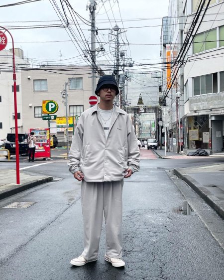 COOTIE (クーティー) Polyester Corduroy Coach Jacket (ポリエステル ...