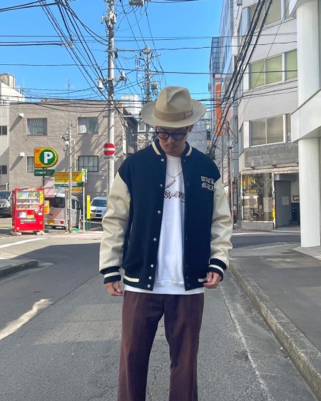 WACKO MARIA (ワコマリア) LEATHER VARSITY JACKET -B- ( TYPE-3