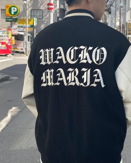 WACKO MARIA (ワコマリア) LEATHER VARSITY JACKET -B- ( TYPE-3 ...