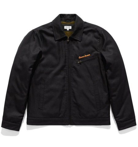 BANKS (バンクス) GILES JACKET (ワークジャケット) BLACK