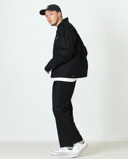 BANKS (バンクス) GILES JACKET (ワークジャケット) BLACK