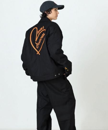 BANKS (バンクス) GILES JACKET (ワークジャケット) BLACK