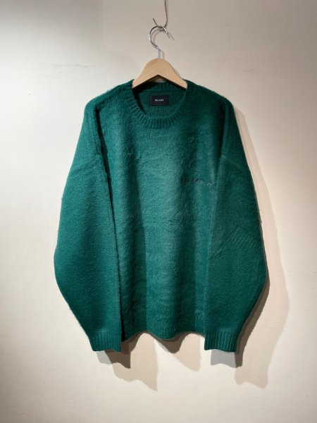 DELUXE (デラックス) TAKE ID (クルーネックニット) OLIVE