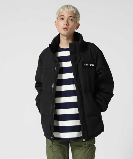 SCHOTT N.Y.C. (ショット) CLASSIC 2-TONE DOWN JACKET (2トーン