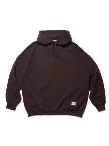 COOTIE (クーティー) Inlay Sweat Hoodie(インレイスウェットフーディー) Brown