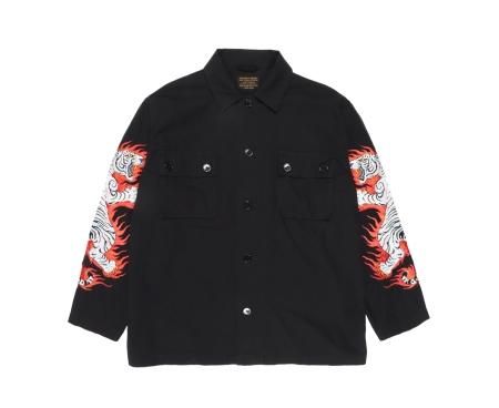 WACKO MARIA (ワコマリア) TIM LEHI / ARMY SHIRT ( TYPE-1 ...