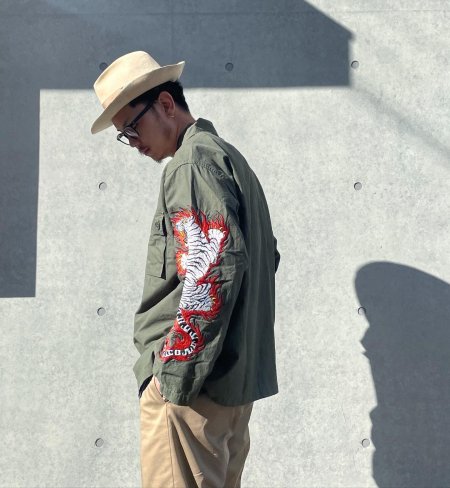 WACKO MARIA (ワコマリア) TIM LEHI / ARMY SHIRT ( TYPE-1