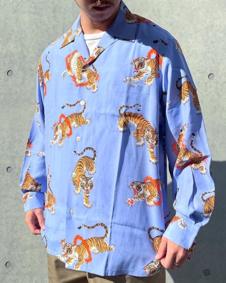 WACKO MARIA (ワコマリア) TIM LEHI / HAWAIIAN SHIRT L/S ( TYPE-5