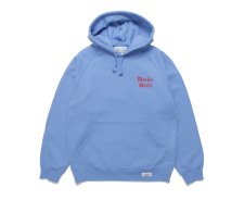 WACKO MARIA (ワコマリア) WASHED HEAVY WEIGHT PULLOVER HOODED SWEAT SHIRT (TYPE-1)(ウォッシュドヘヴィーパーカー) BLUE
