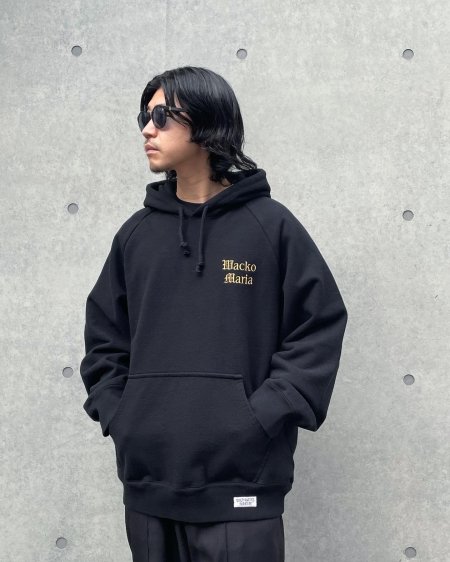 WACKO MARIA (ワコマリア) WASHED HEAVY WEIGHT PULLOVER HOODED SWEAT