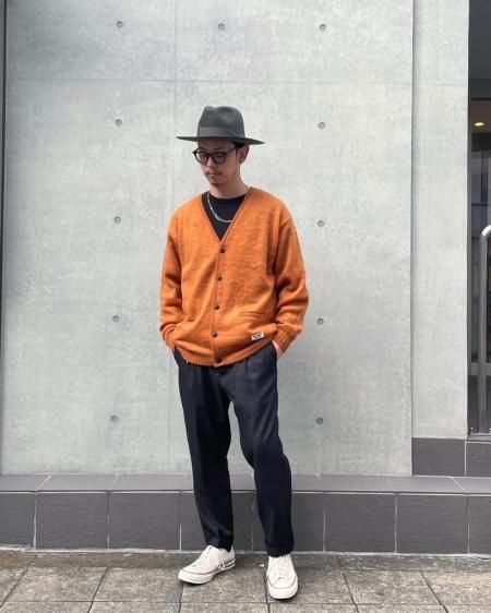 WACKO MARIA (ワコマリア) MOHAIR CARDIGAN(モヘアカーディガン) L-BROWN