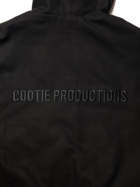 COOTIE (クーティー) OX Hoodie Blouson (フードブルゾン) Black×Black