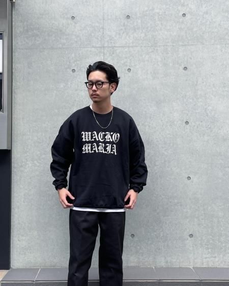 WACKO MARIA (ワコマリア) CREW NECK SWEAT SHIRT ( TYPE-1