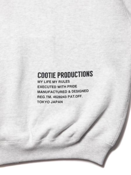 COOTIE/クーティー CTE-22A315 Heavy Oz Sweat Full Zip Hoodie ヘビーオンス フルジップ フーディ【007】