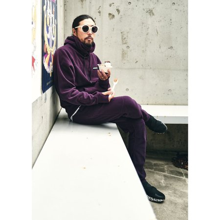 CAPTAINS HELM (キャプテンズヘルム) #POLARTEC FLEECE PANTS(ポーラテックフリースパンツ) PURPLE