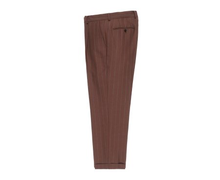 WACKO MARIA (ワコマリア) PLEATED TROUSERS(TYPE-2) (プリーツトラウザー) BROWN