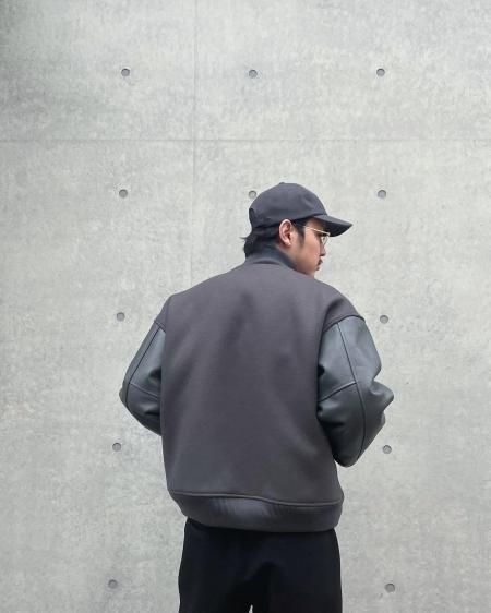 COOTIE (クーティー) Wool Melton Error Fit Stadium Jacket (ウール