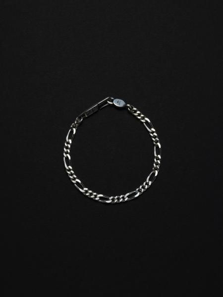 ANTIDOTE BUYERS CLUB (アンチドートバイヤーズクラブ) Figaro Chain Bracelet  (フィガロチェーンブレスレット) Silver