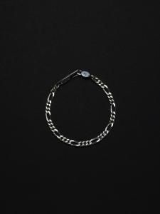 ANTIDOTE BUYERS CLUB (アンチドートバイヤーズクラブ) Figaro Chain Bracelet  (フィガロチェーンブレスレット) Silver