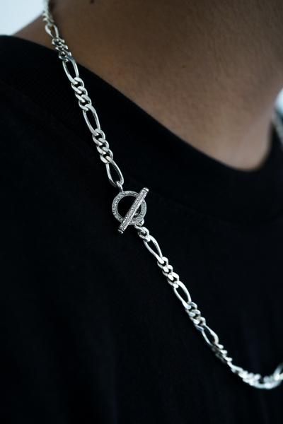 ANTIDOTE  Figaro Wide Chain Bracelet