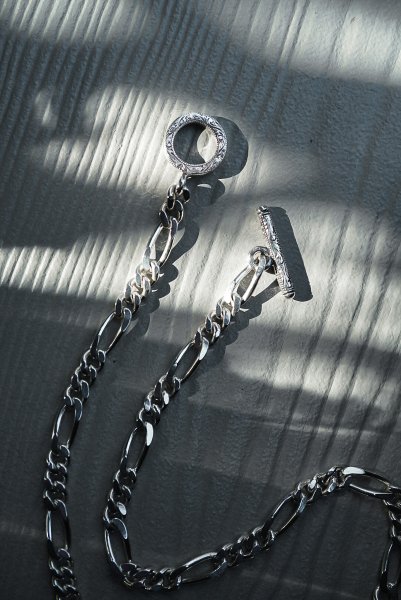 ANTIDOTE BUYERS CLUB (アンチドートバイヤーズクラブ) Figaro Wide Chain (フィガロワイドチェーン) Silver