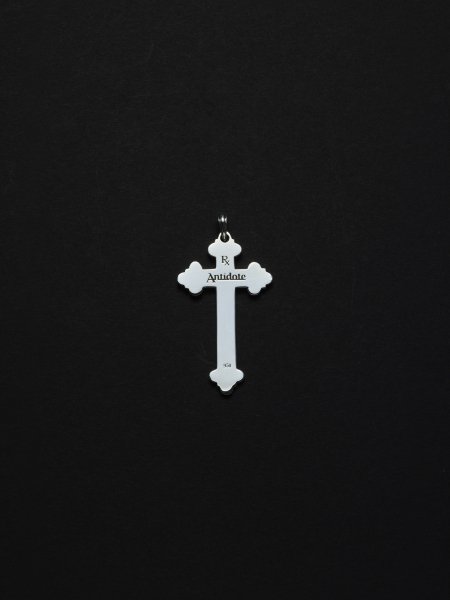 ANTIDOTE BUYERS CLUB (アンチドートバイヤーズクラブ) Engraved Large Cross Pendant  (ラージクロスペンダント) Silver