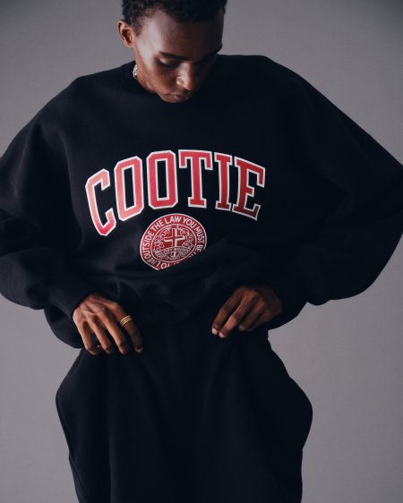 COOTIE (クーティー) Heavy Oz Sweat Crew (COLLEGE)(ヘヴィーオンス