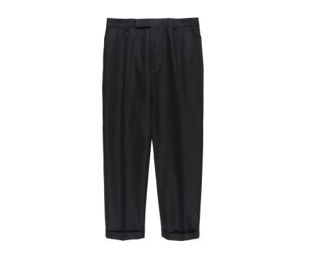WACKO MARIA | ワコマリア PLEATED TROUSERS #BLACK [22FW-WMP