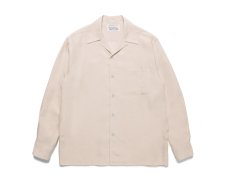 WACKO MARIA (ワコマリア) 50'S OPEN COLLAR SHIRT(50'Sオープンカラーシャツ) IVORY