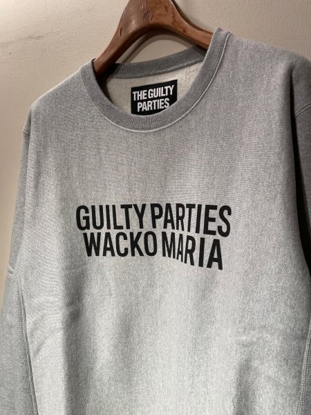 WACKO MARIA (ワコマリア) HEAVY WEIGHT CREW NECK SWEAT SHIRT(クルーネックスウェット) GRAY