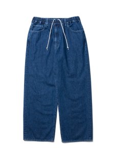 COOTIE (クーティー) 5 Pocket Denim Easy Pants (デニムイージーパンツ) Indigo Fade