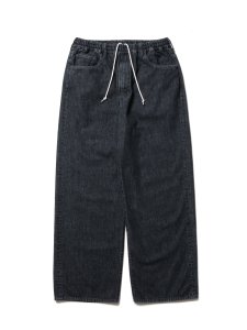 COOTIE (クーティー) 5 Pocket Denim Easy Pants (デニムイージーパンツ) Black Fade