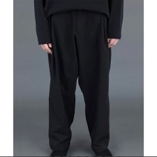 【20%OFF】FORTUNA HOMME(フォルトゥナオム) TECH Dad Pants(テックダッドパンツ) BLACK
