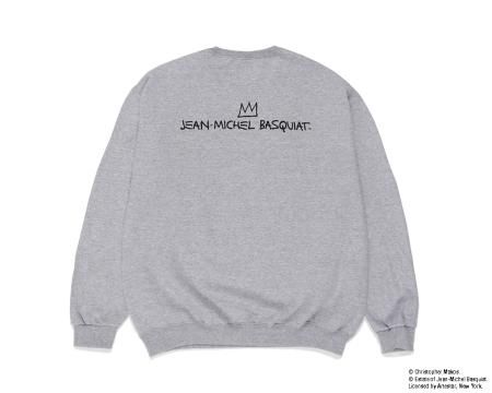 WACKO MARIA (ワコマリア) JEAN-MICHEL BASQUIAT / CREW NECK SWEAT