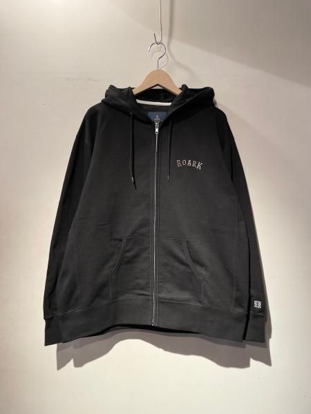 ROARK REVIVAL(ロアークリバイバル) MEDIEVAL LOGO F/Z HOODED SWEAT