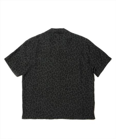 ROTTWEILER (ロットワイラー) LEOPARD SS SHIRT (レオパードシャツ) GREEN