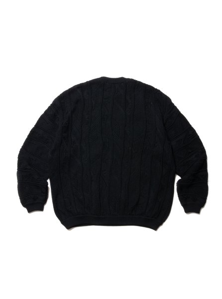 COOTIE (クーティー) 3D Jacquard Knit L/S Crew(3Dジャガードクルー