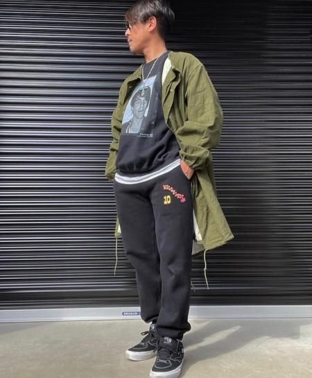 TONY TAIZSUN (トニータイズサン) We Love You Sweat Pants (スウェットパンツ) BLACK