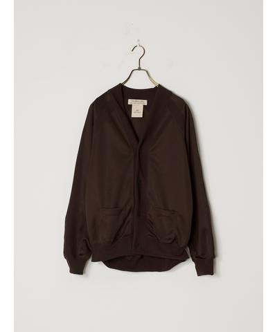 レビュー高評価のおせち贈り物 REMI RELIEF (レミレリーフ) ジャージカーデ BROWN トップス