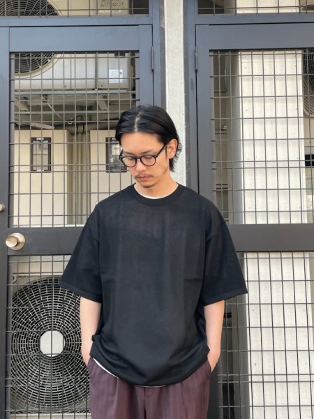 FORTUNA HOMME(フォルトゥナオム) ECOTEC MeshKnit TEE(エコテック