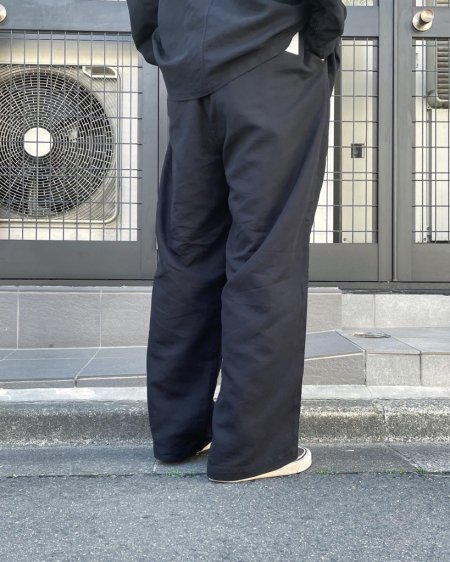 COOTIE (クーティー) Garment Dyed Double Cloth 2 Tuck Wide Easy