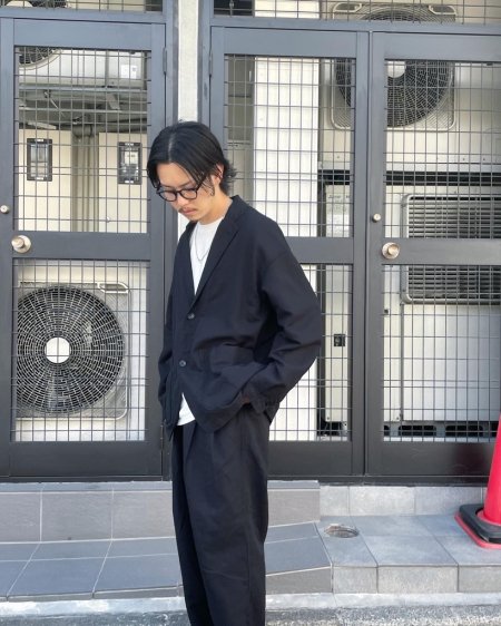 COOTIE (クーティー) Garment Dyed Double Cloth Lapel Jacket (ラペル
