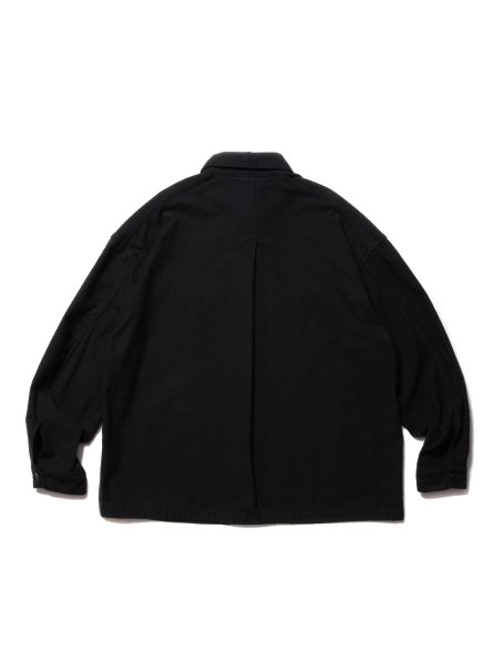 COOTIE (クーティー) Silk Nep Work Jacket (ワークジャケット) Black