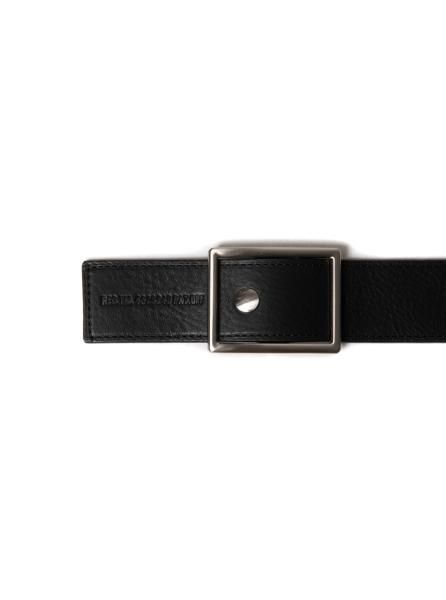 COOTIE (クーティー) Leather Square Belt (レザースクエアベルト)