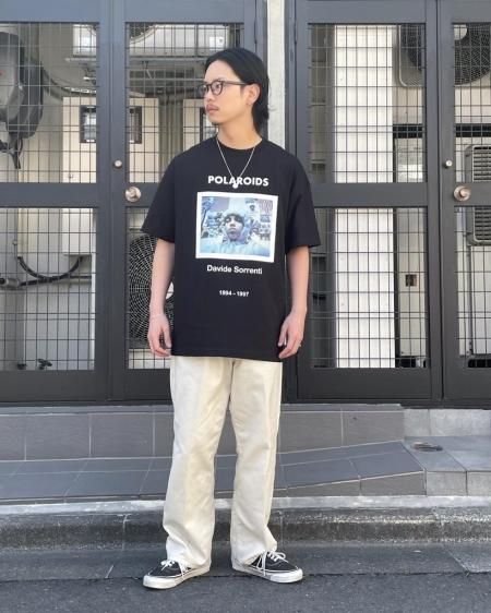 WACKO MARIA (ワコマリア) DAVIDE SORRENTI / CREW NECK T-SHIRT WACKO MARIA (ワコマリア) DAVIDE SORRENTI / CREW NECK T-SHIRT