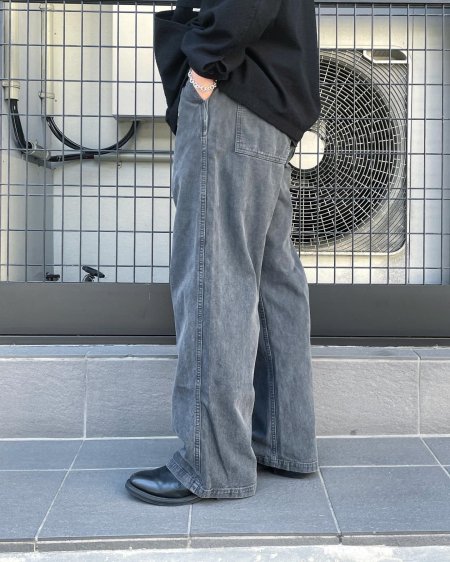 COOTIE (クーティー) Pigment Dyed Hard Twisted Yarn Easy Pants