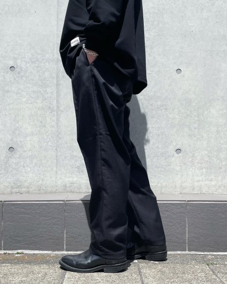 COOTIE (クーティー) Polyester Twill Pin Tuck Easy Pants 